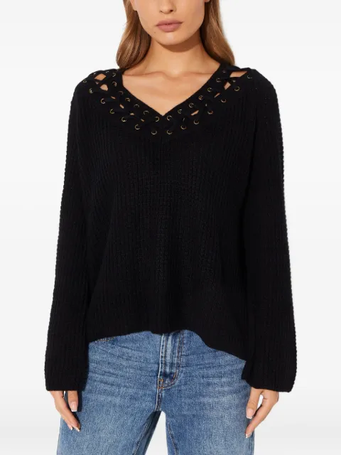 One Teaspoon tenis trenzados con cuello en V