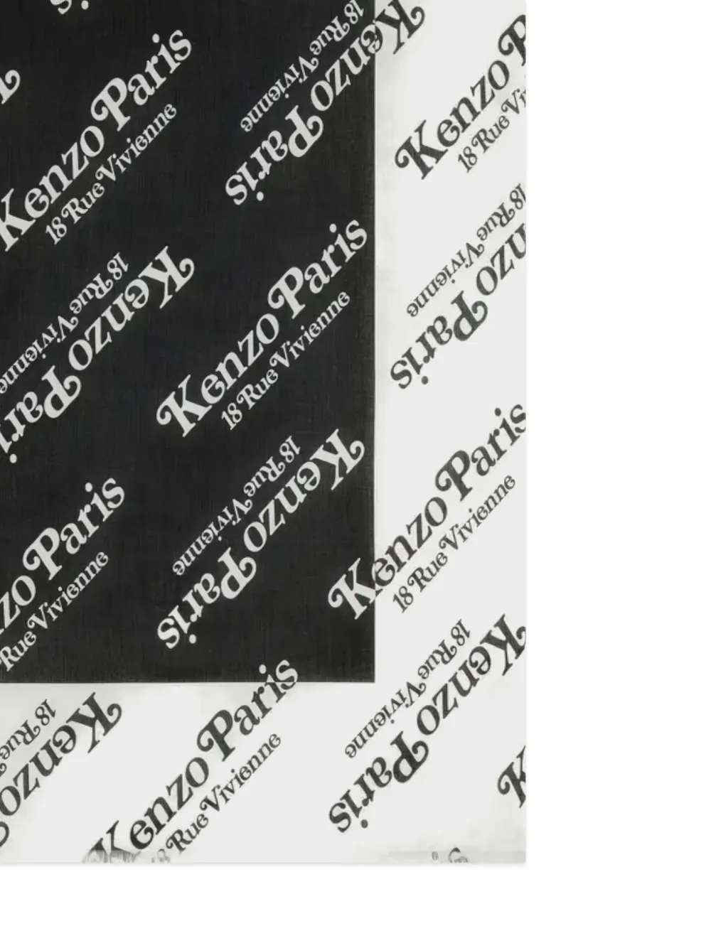 Kenzo monogram edge scarf | Image 2