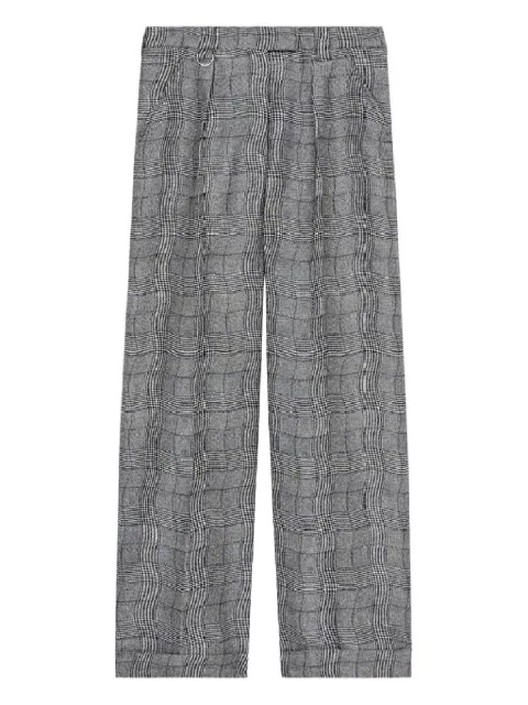 Kenzo check tailored trousers