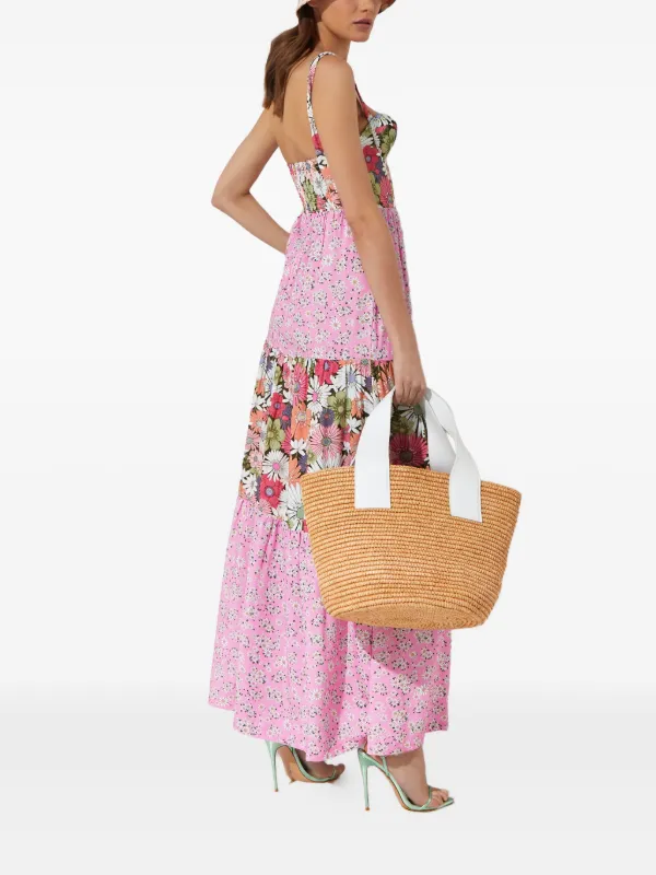 Agua Bendita Alanifloral Maxi Dress - Pink