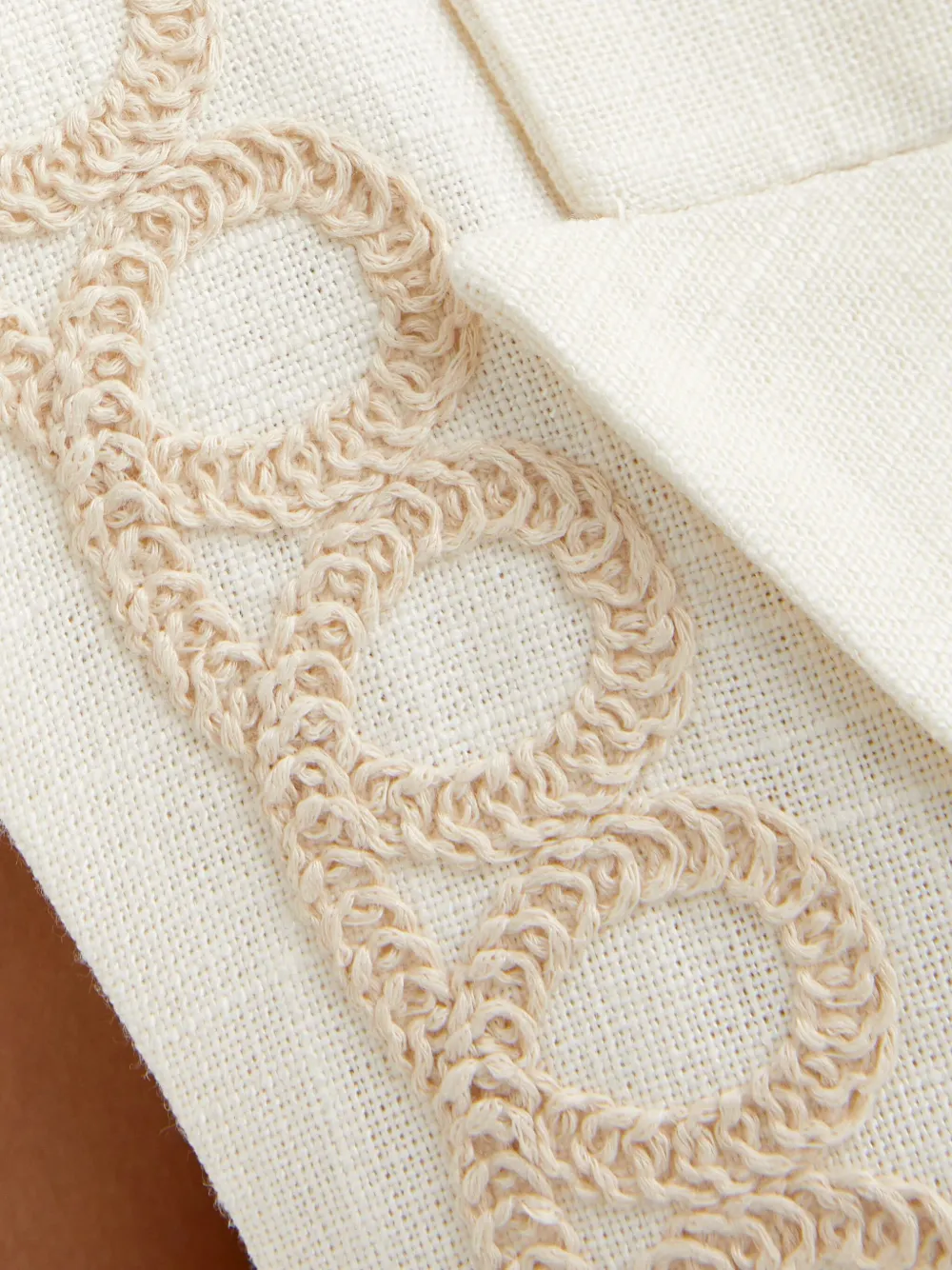 Ixiah Alkali Embroidered Waistcoat In Neutral