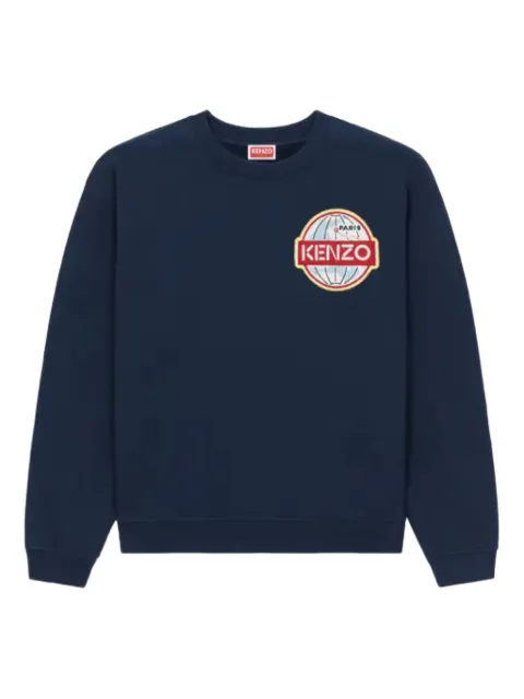 Kenzo logo-patch sweatshirt