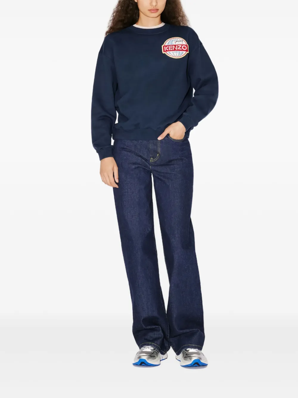 Kenzo logo-patch sweatshirt | Sweaters | Image 2