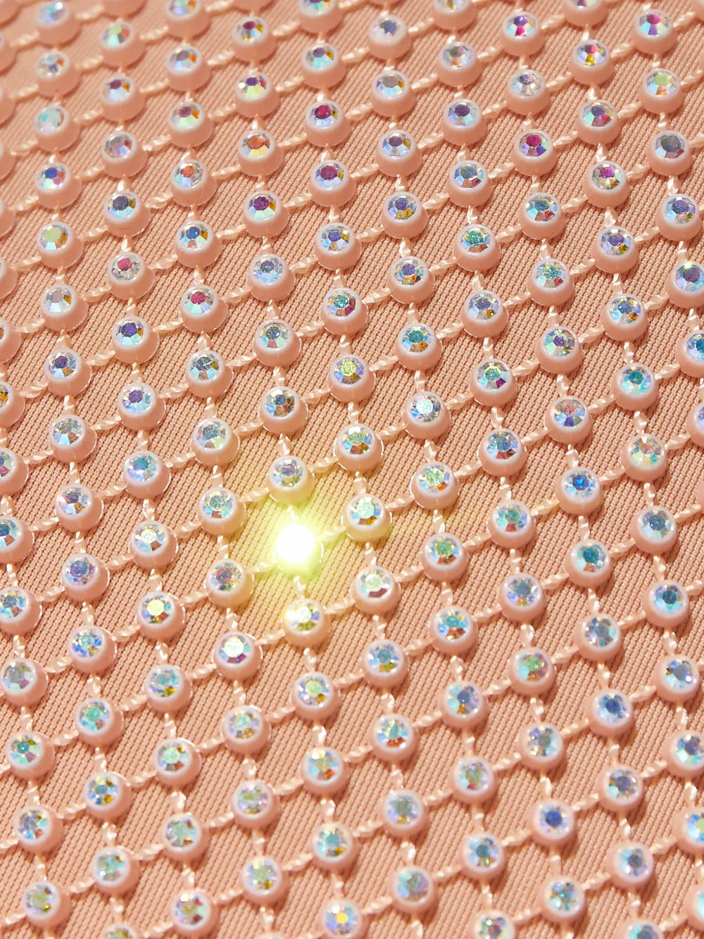 Santa Brands Midi-rok verfraaid met kristallen Beige