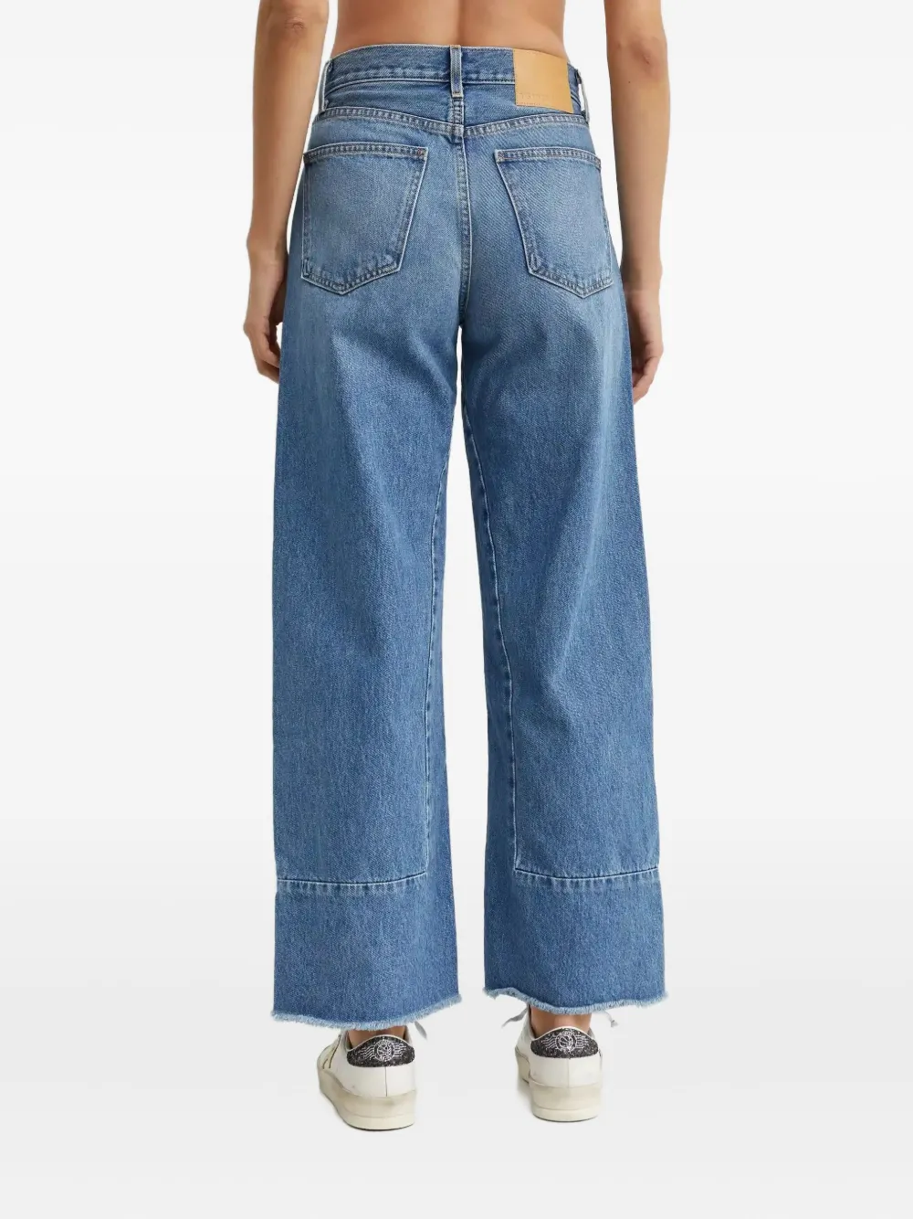 B Sides Marcel Culotte Jeans In Blue