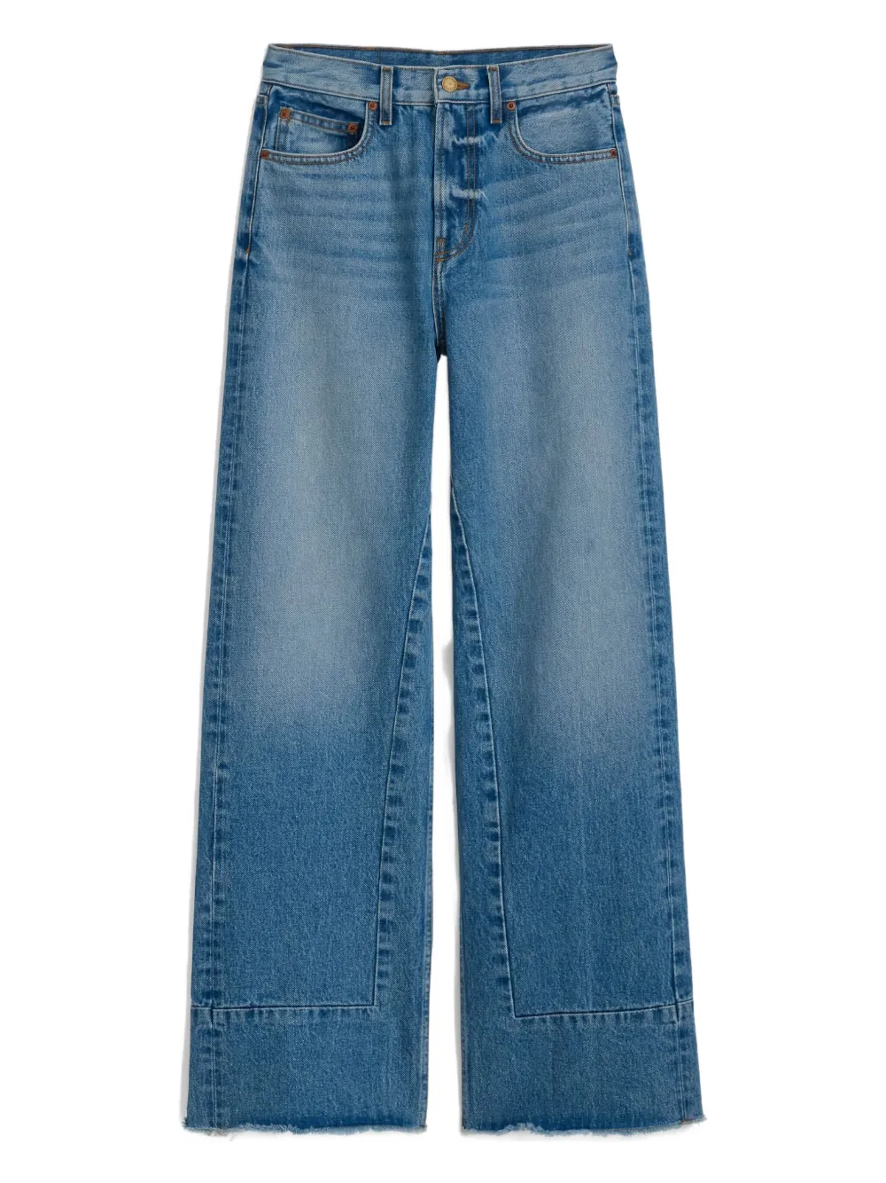 B Sides Marcel Culotte Jeans In Blue
