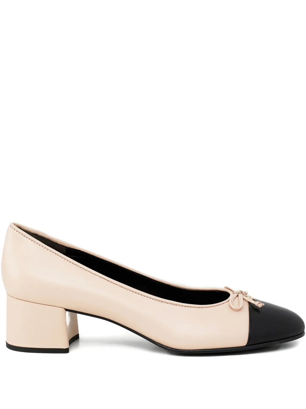 Tory Burch 45mm bow-detail pumps Beige