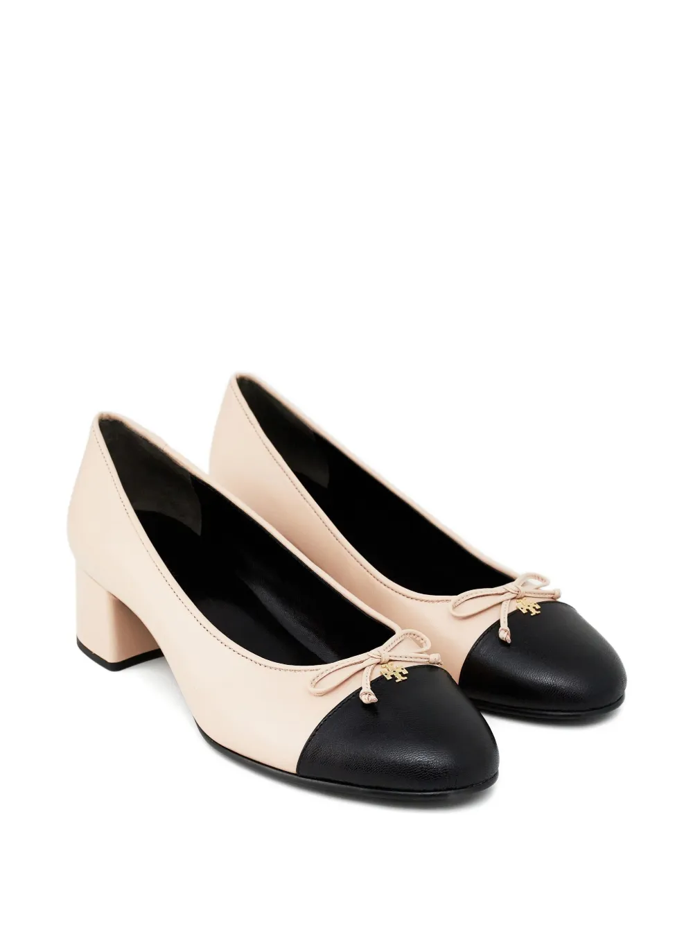 Tory Burch 45mm bow-detail pumps Beige