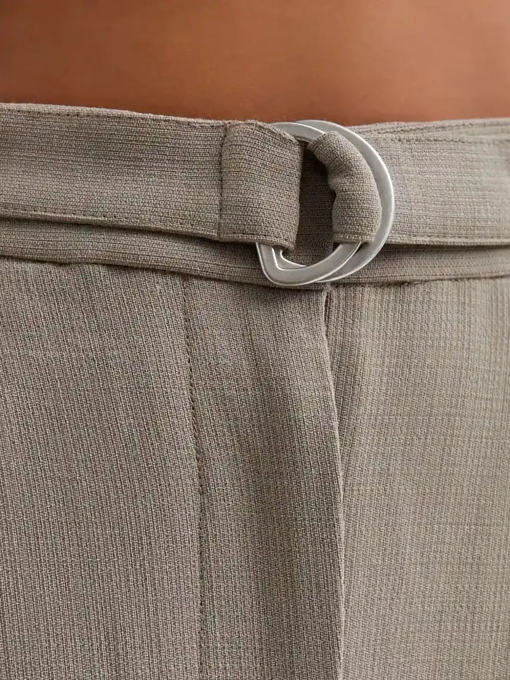 3.1 Phillip Lim Belted Trousers In Gray