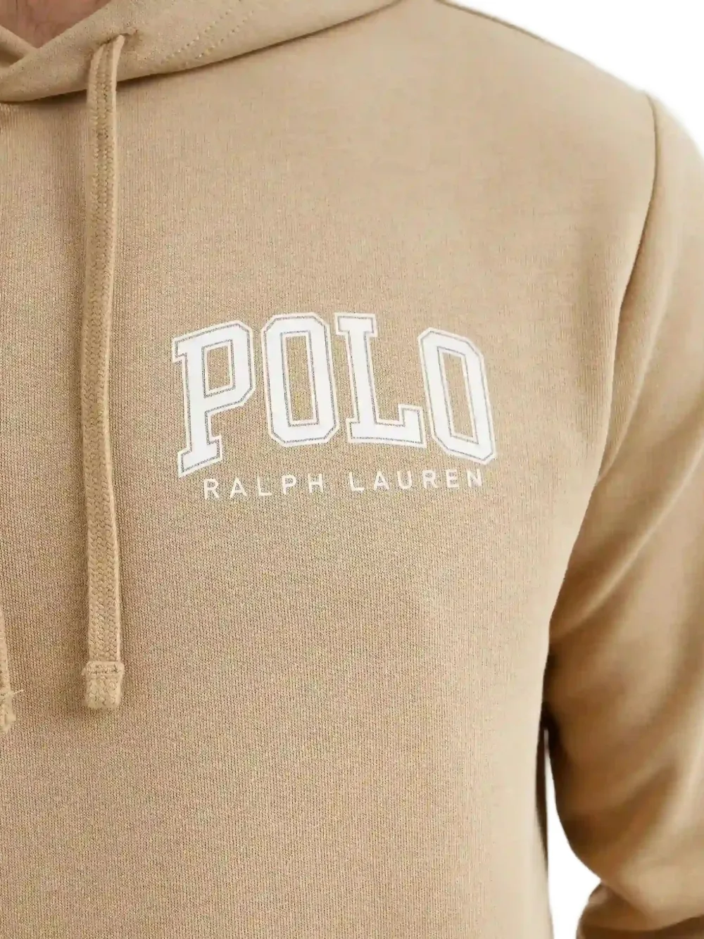 Polo Ralph Lauren Hoodie met logodetail Beige