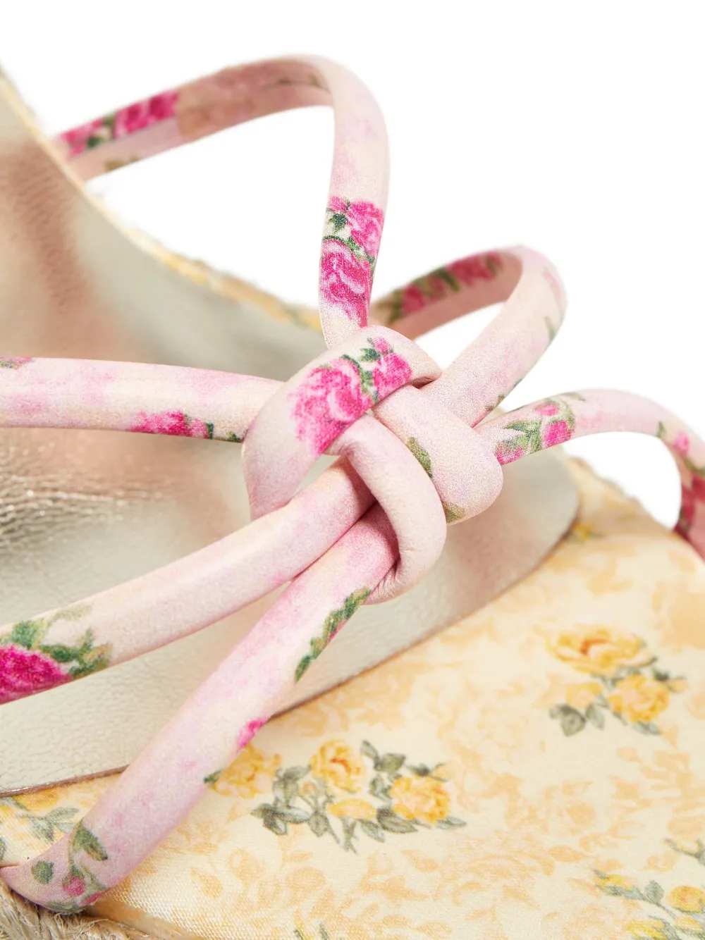 Sophia Webster x Love Shack Fancy 140 mm Alina sandalen Roze