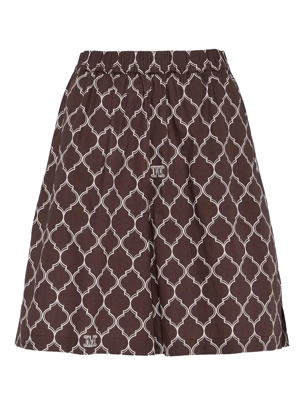 Max Mara Ululato ショートパンツ - ブラウン Max Mara Ululato ショートパンツ - ブラウン