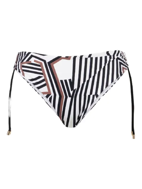 Max Mara Sibilla striped bikini bottoms