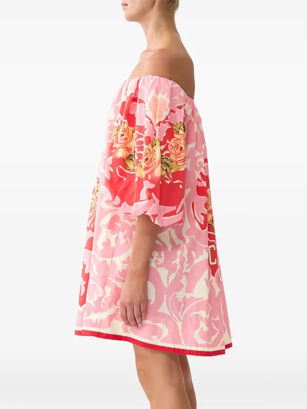 strapless open back dress Carolyn A-Line Basque Waist Midi Dress - Pink | Occasion Dress in Sizes  XXS–6X main image 1