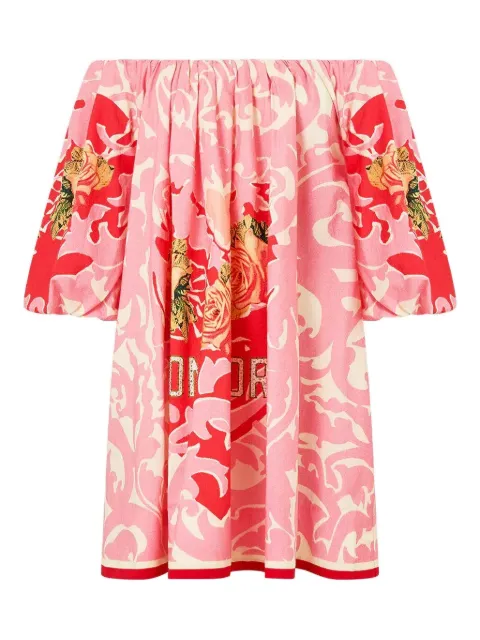 Camilla off-shoulder mini dress