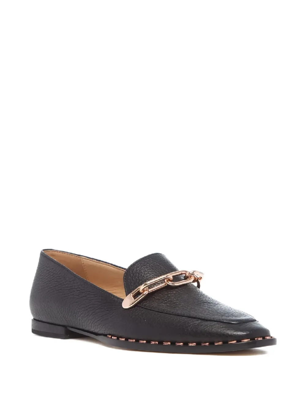 Gabriela Hearst Larisa leather loafers - Zwart