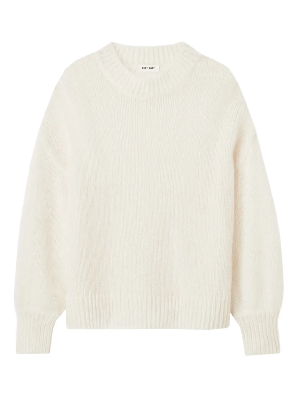 Soft Goat ラウンドネック セーター - ニュートラル Soft Goat ラウンドネック セーター - ニュートラル