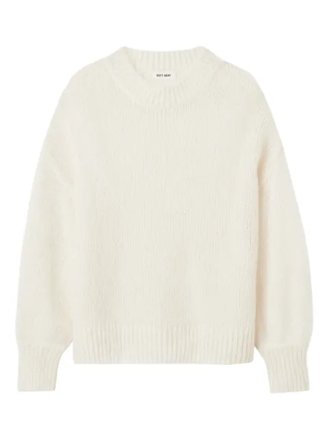 Soft Goat round-neck knitted jumper