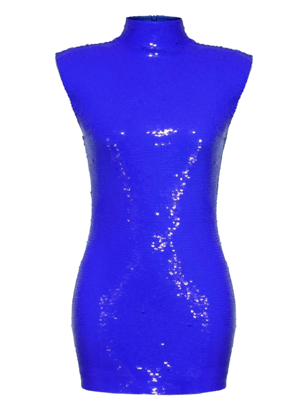 Nué Sequin Mini Dress In Blue