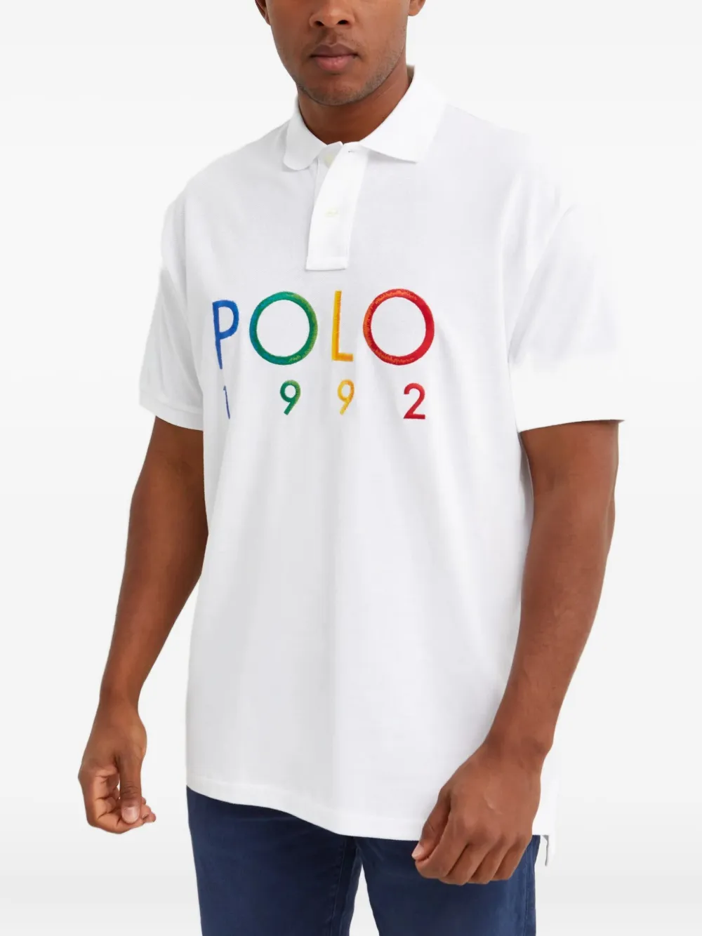 Polo Ralph Lauren Poloshirt met geborduurd logo Wit