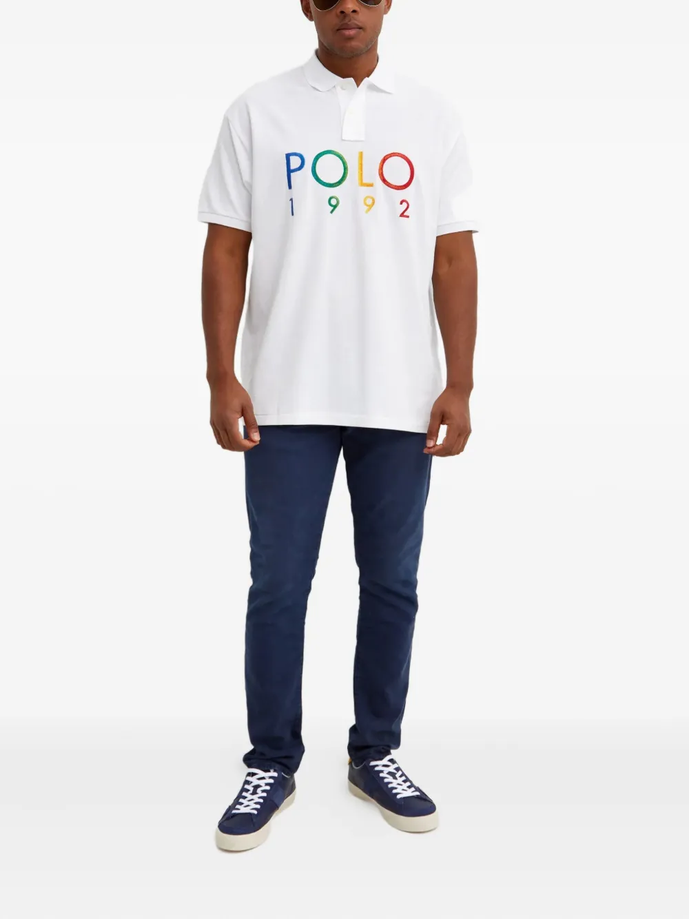 Polo Ralph Lauren Poloshirt met geborduurd logo - Wit