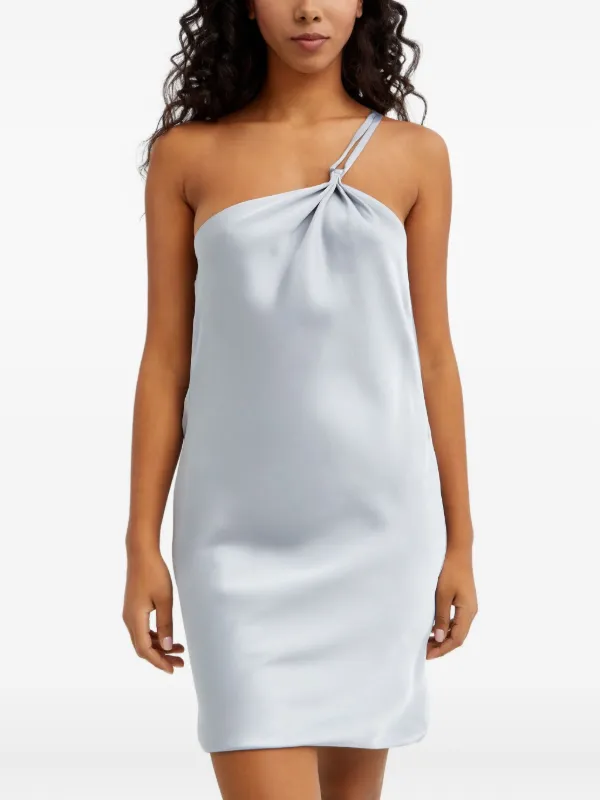 strapless open back dress Norma Kamali Women's Crossback Bias Gown - Green - Size M main image 1
