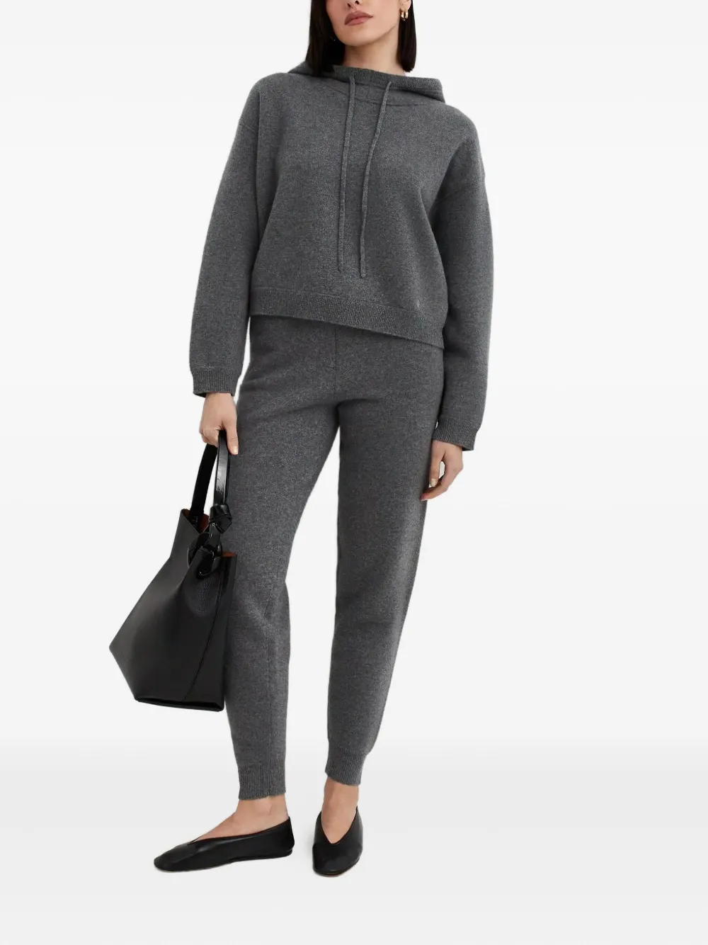 Loulou De Saison Hespero Elasticated Track Pants In Gray