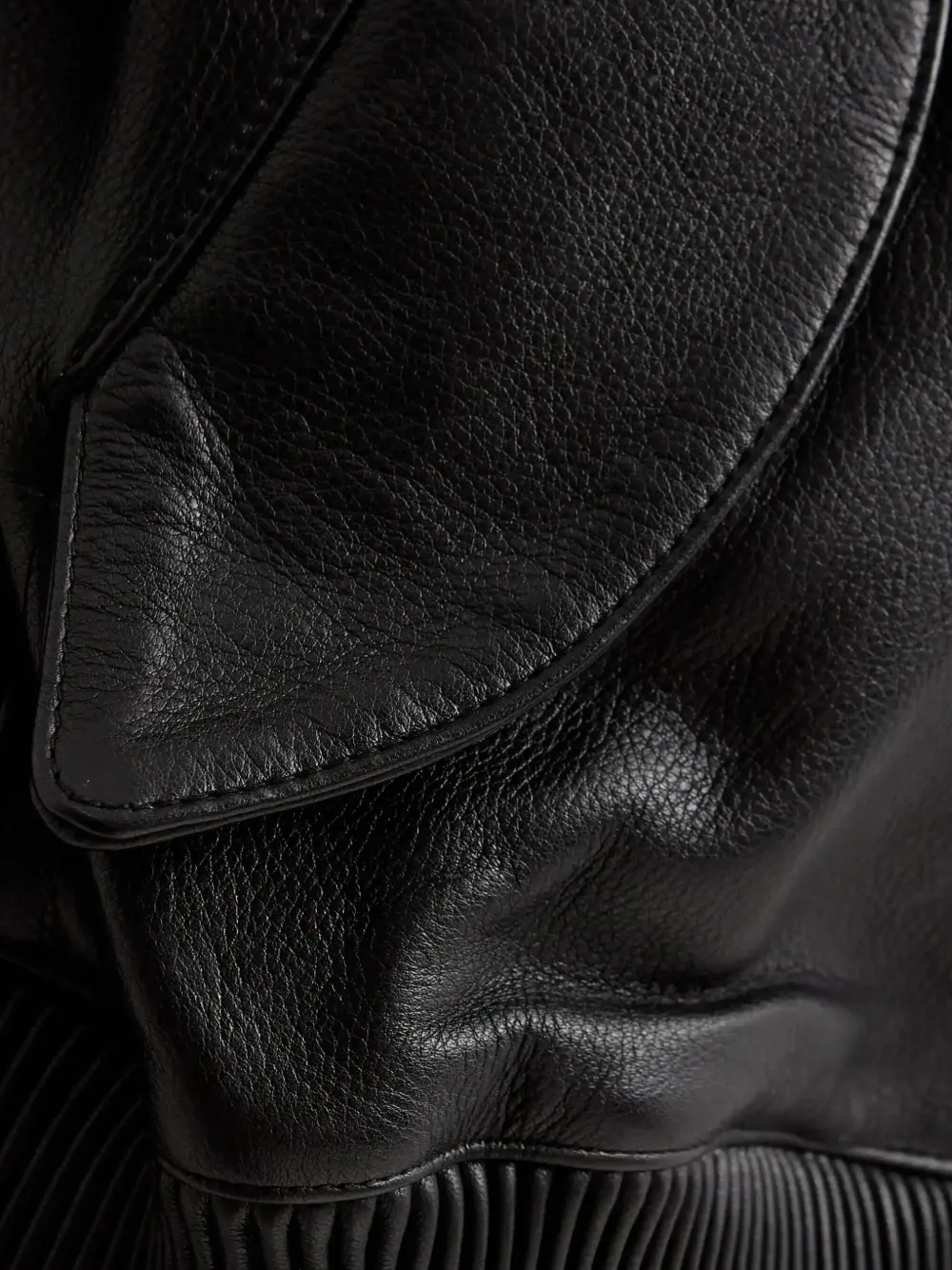 Manokhi Maira jack met afneembare kraag Zwart