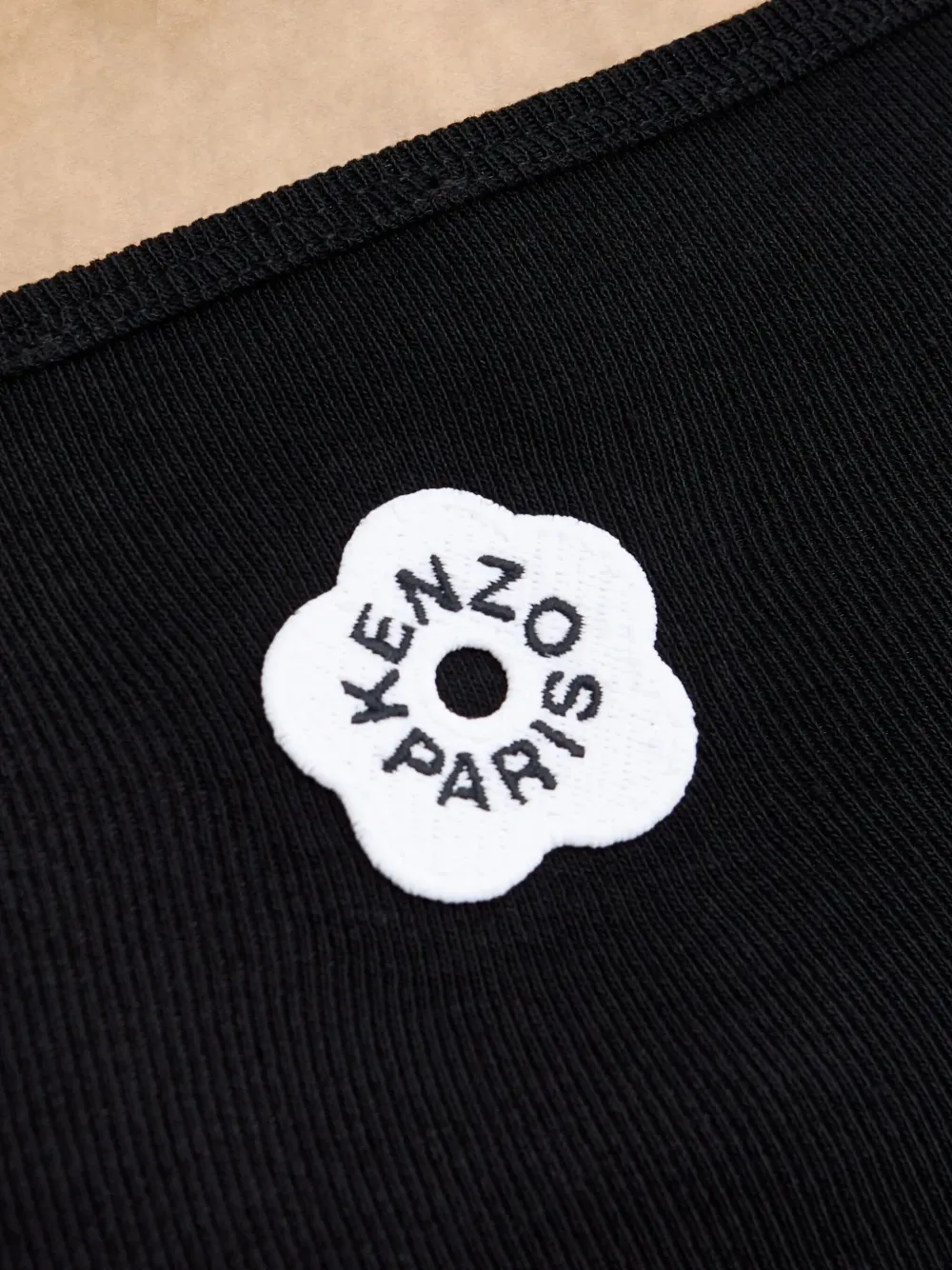 Kenzo Boke Flower 2.0 midi-jurk met lange mouwen Zwart