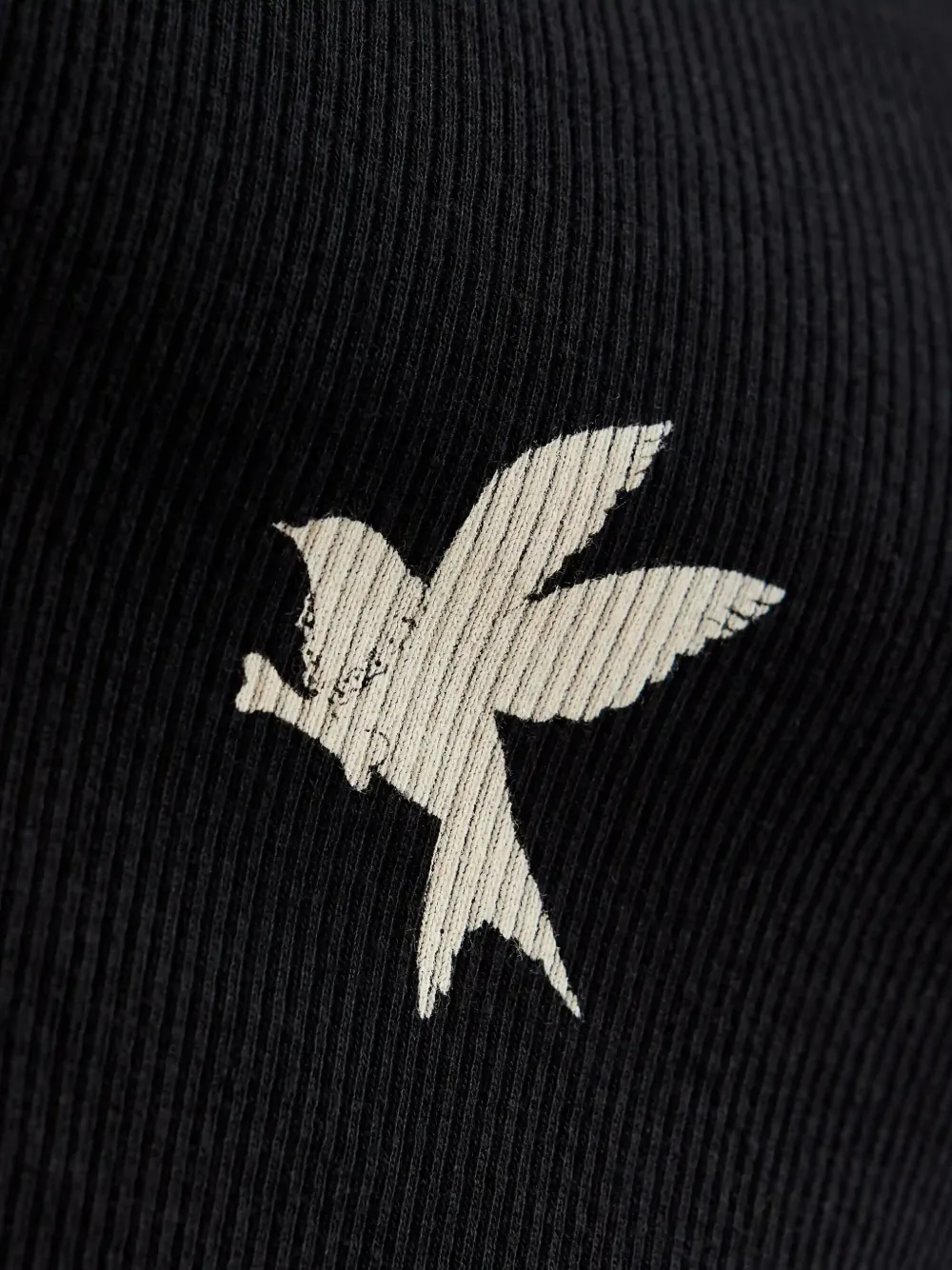 One Teaspoon Mini-jurk met logo Zwart