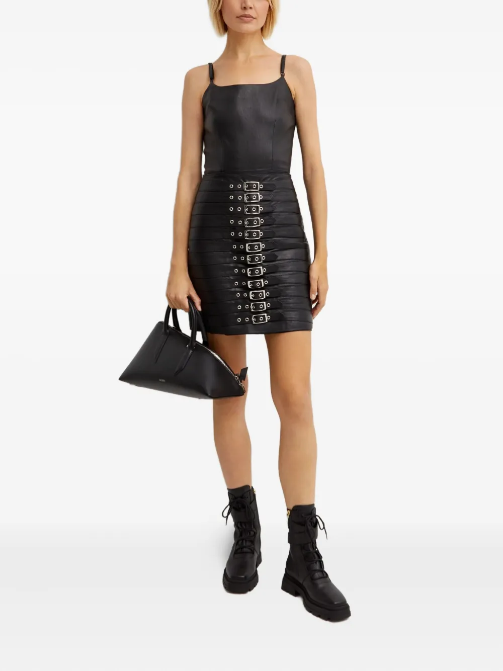 Manokhi Dita Mini Skirt In Black