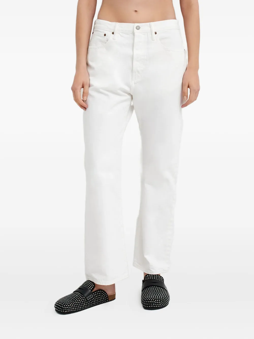 Ralph Lauren Five-pocket Cotton Trousers In Red