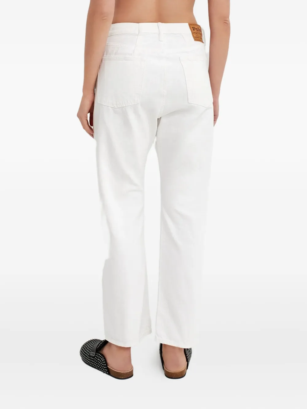 Ralph Lauren Five-pocket Cotton Trousers In Red