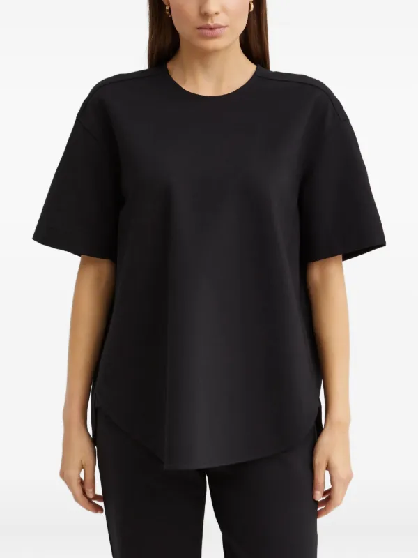 Theory クルーネック Tシャツ | ブラック | FARFETCH JP