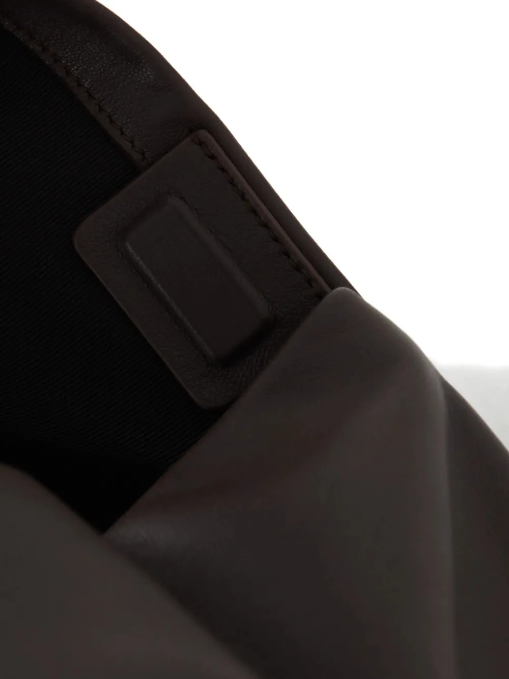 Aesther Ekme Ora Asymmetrical Shoulder Bag In Brown