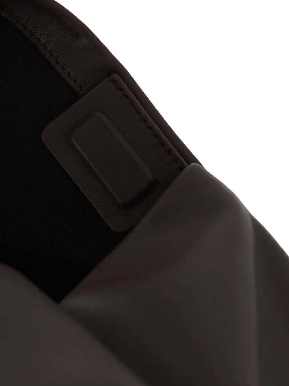 Aesther Ekme ORA asymmetrische schoudertas Bruin