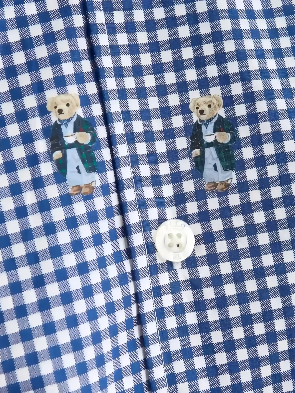 Polo Ralph Lauren Pyjama met beerprint Blauw