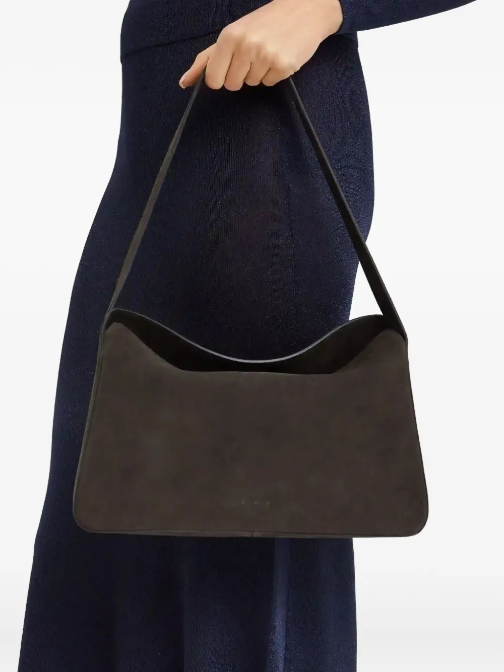 Aesther Ekme Soft Baguette Shoulder Bag In Brown