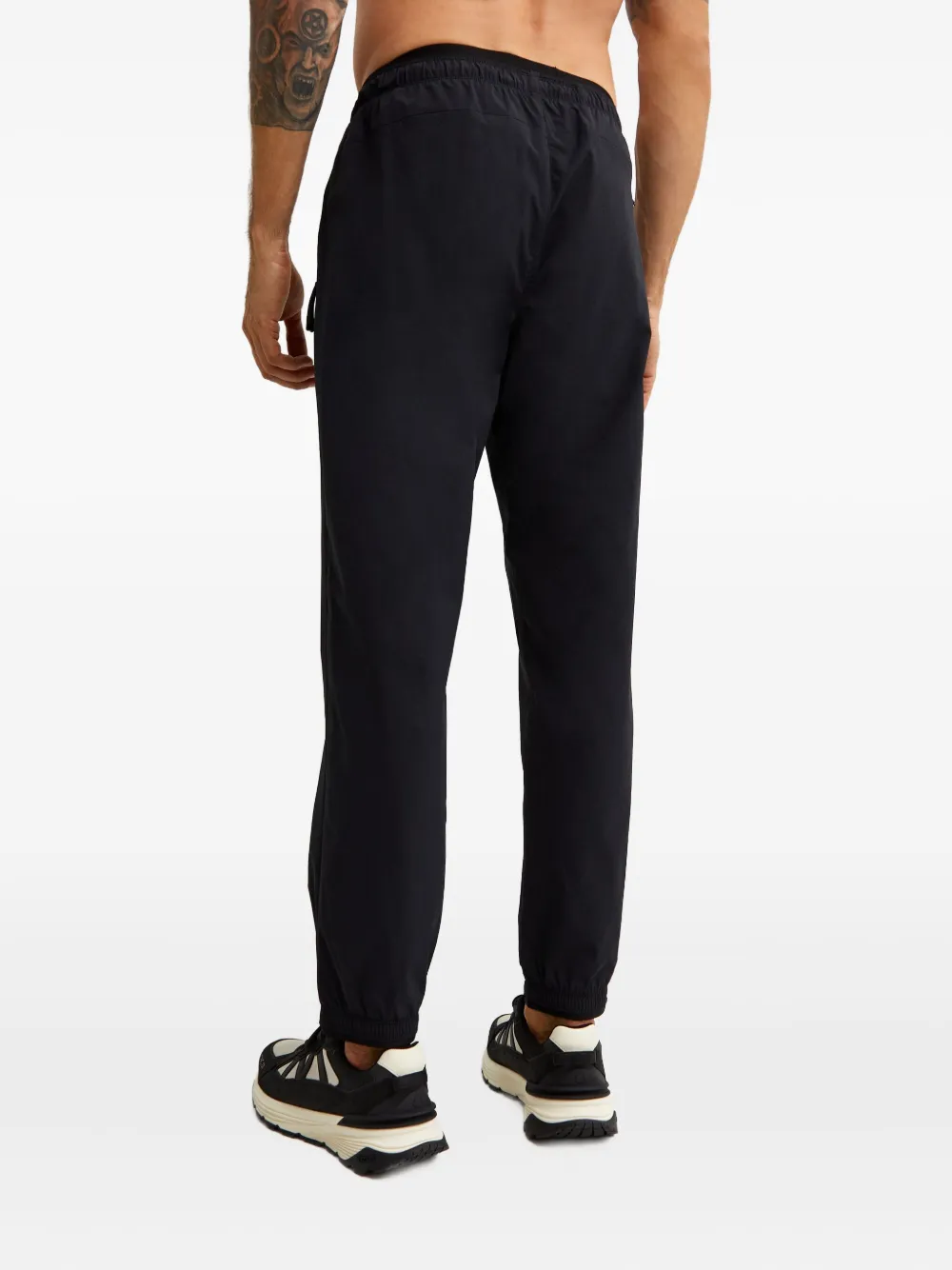 Moncler Logo-patch Track Pants In Black