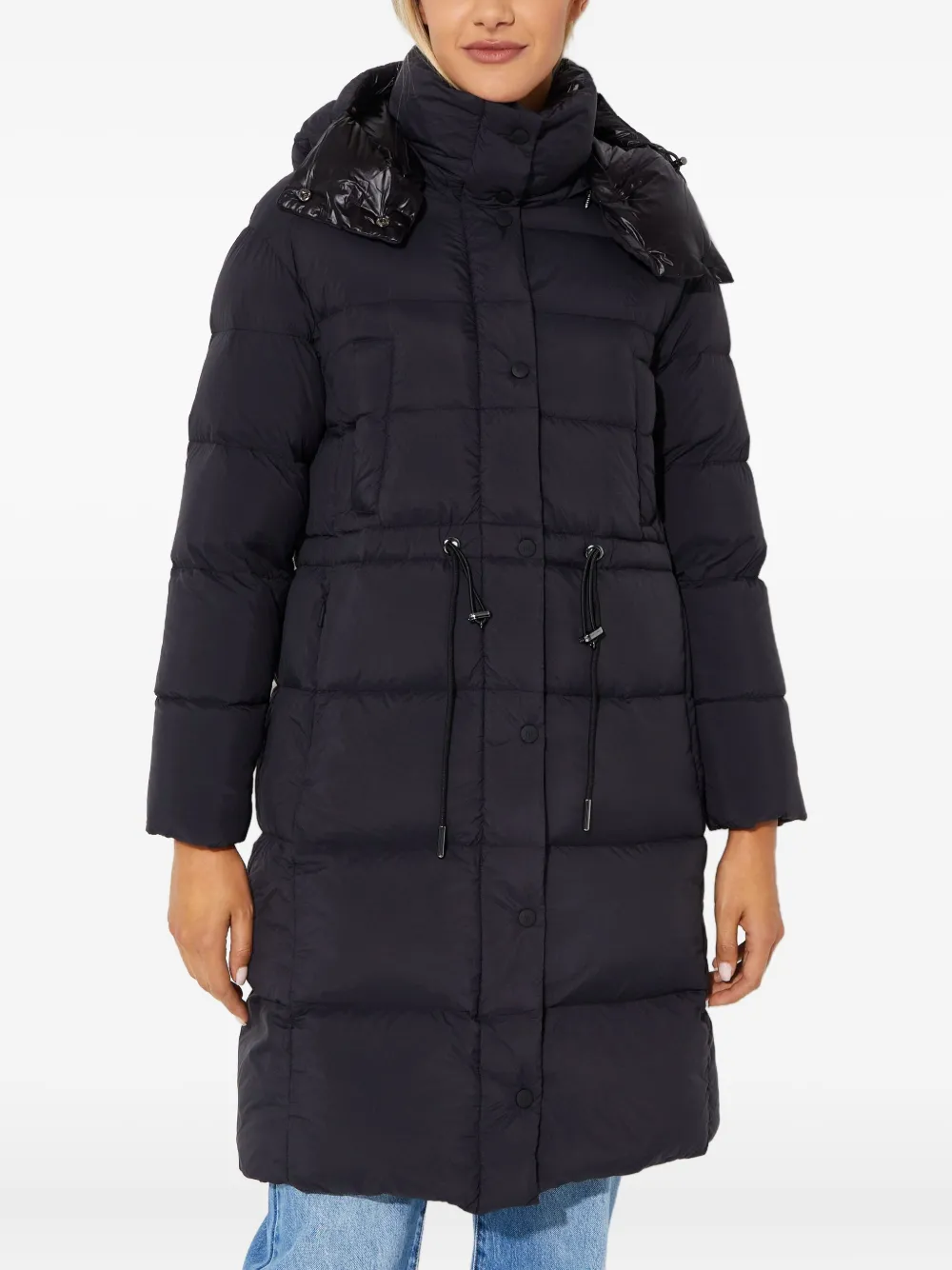 Hetregò manteau à design matelassé | noir | Image 1