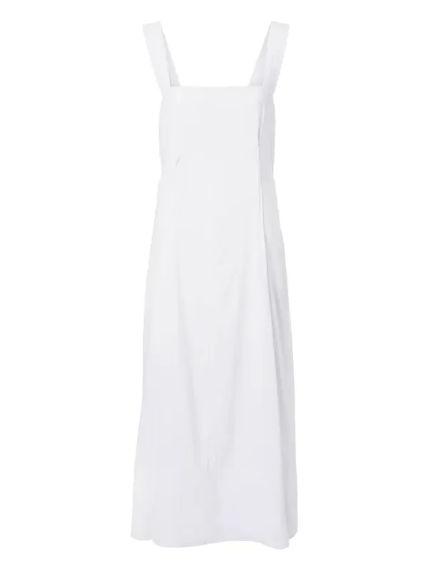 Vince square-neck Midi Dress | White | FARFETCH Vince square-neck Midi Dress | White | FARFETCH