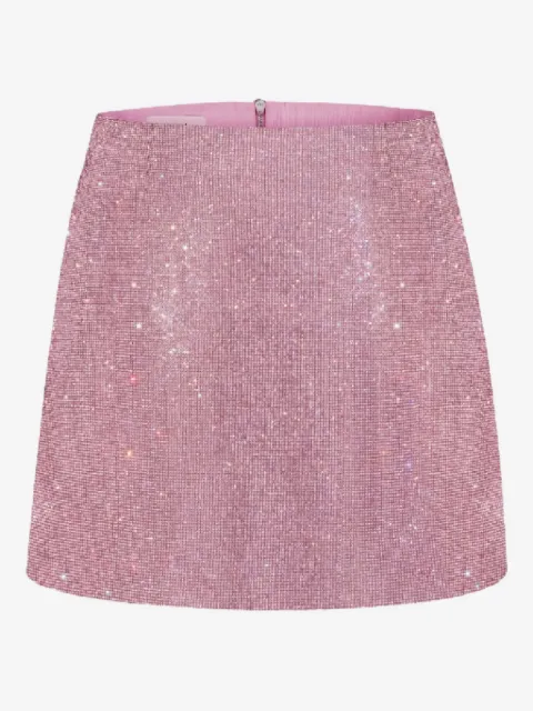 Nuè falda corta Camille con detalles de cristal