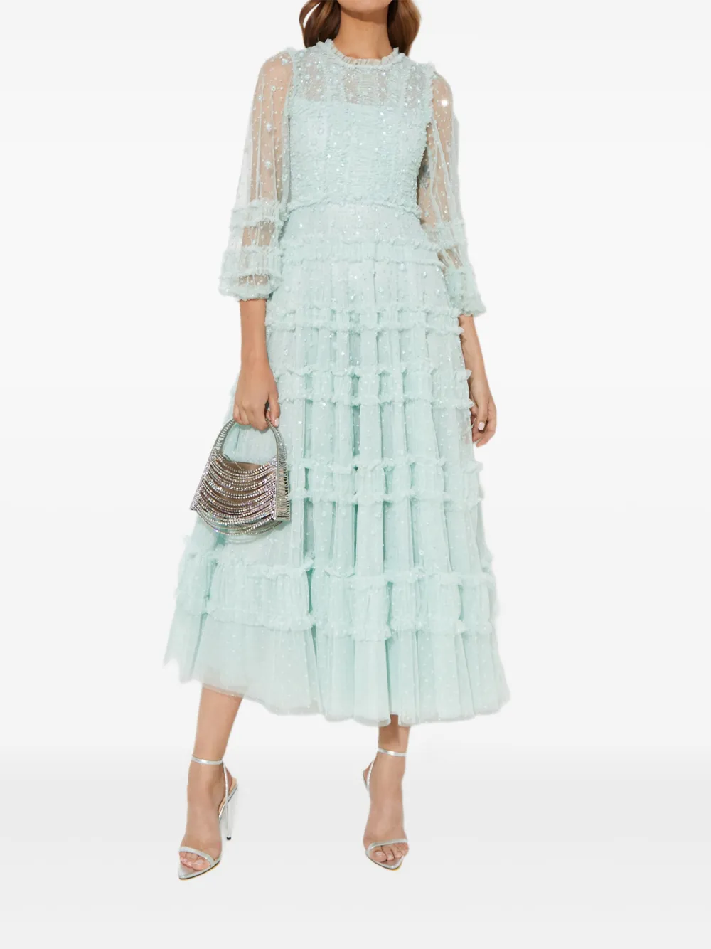 Needle & Thread robe volantée à sequins | Robes de soirée & robes de cocktail | Image 2