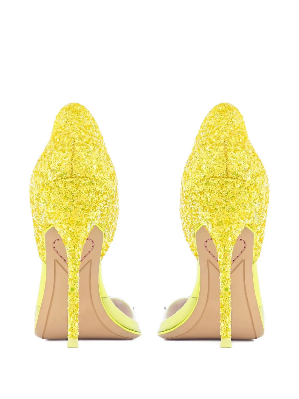 Sophia Webster 100 mm Jessica pumps Geel