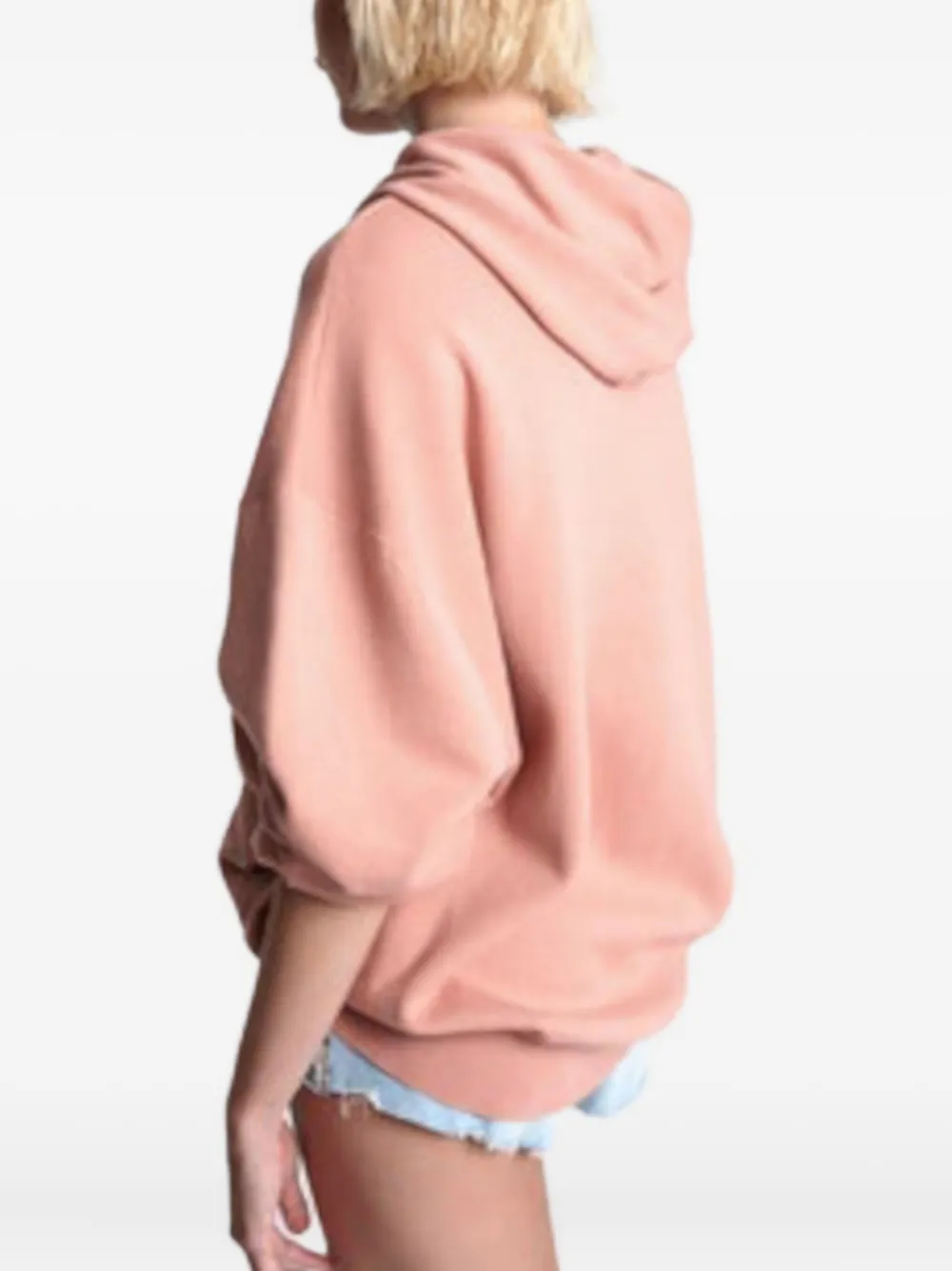 One Teaspoon Recovery Hoodie In Pink