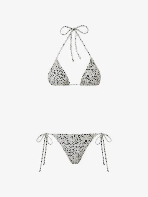 Reina Olga Concetta polka-dot bikini set