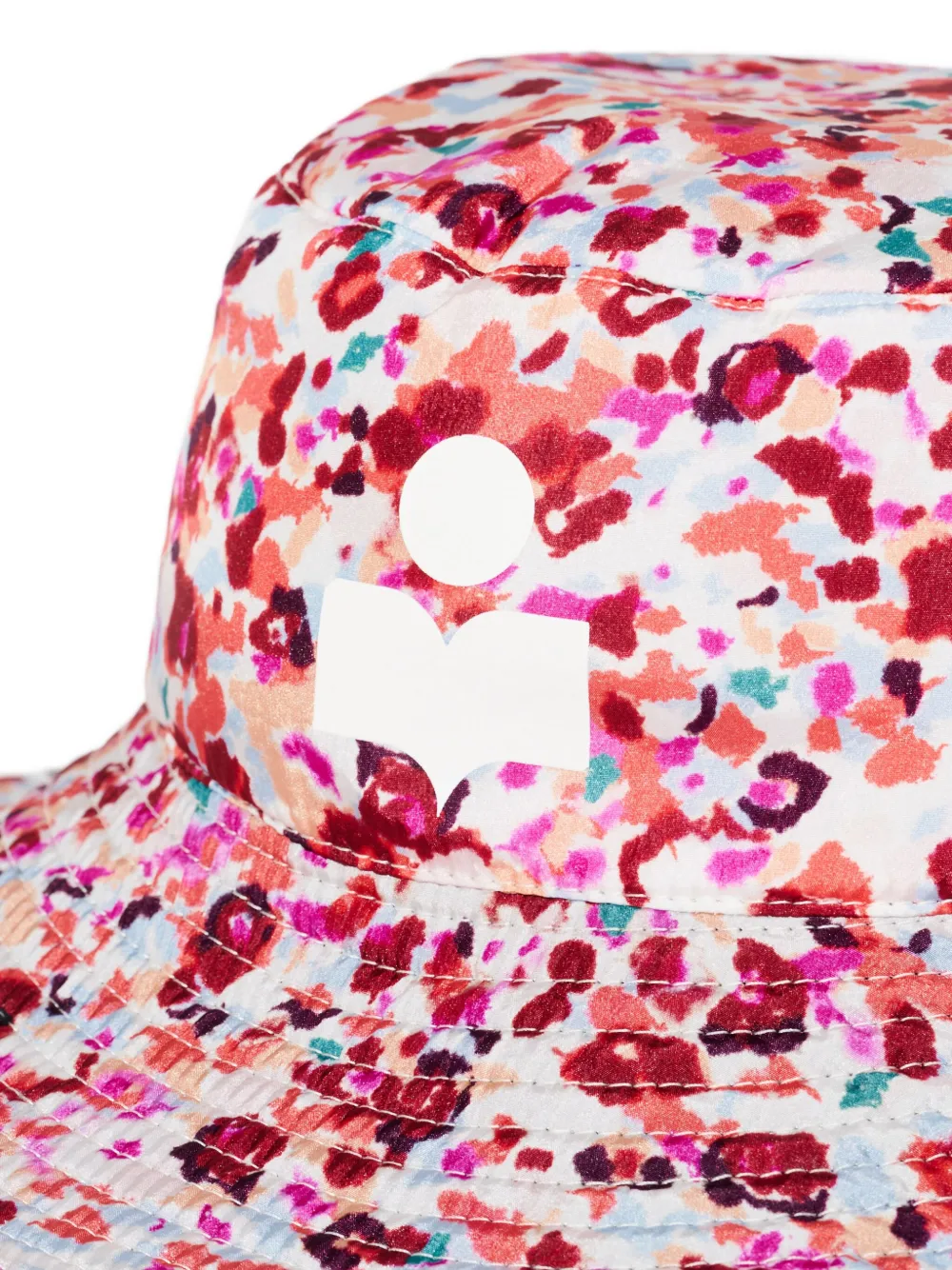 Isabel Marant Reversible Floral-print Bucket Hat In Multi