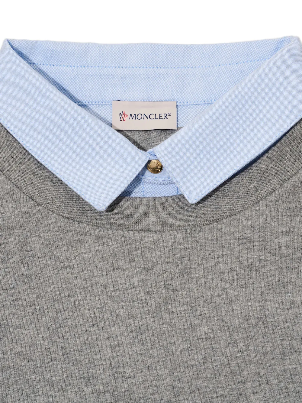 Moncler Enfant Katoenen set Grijs