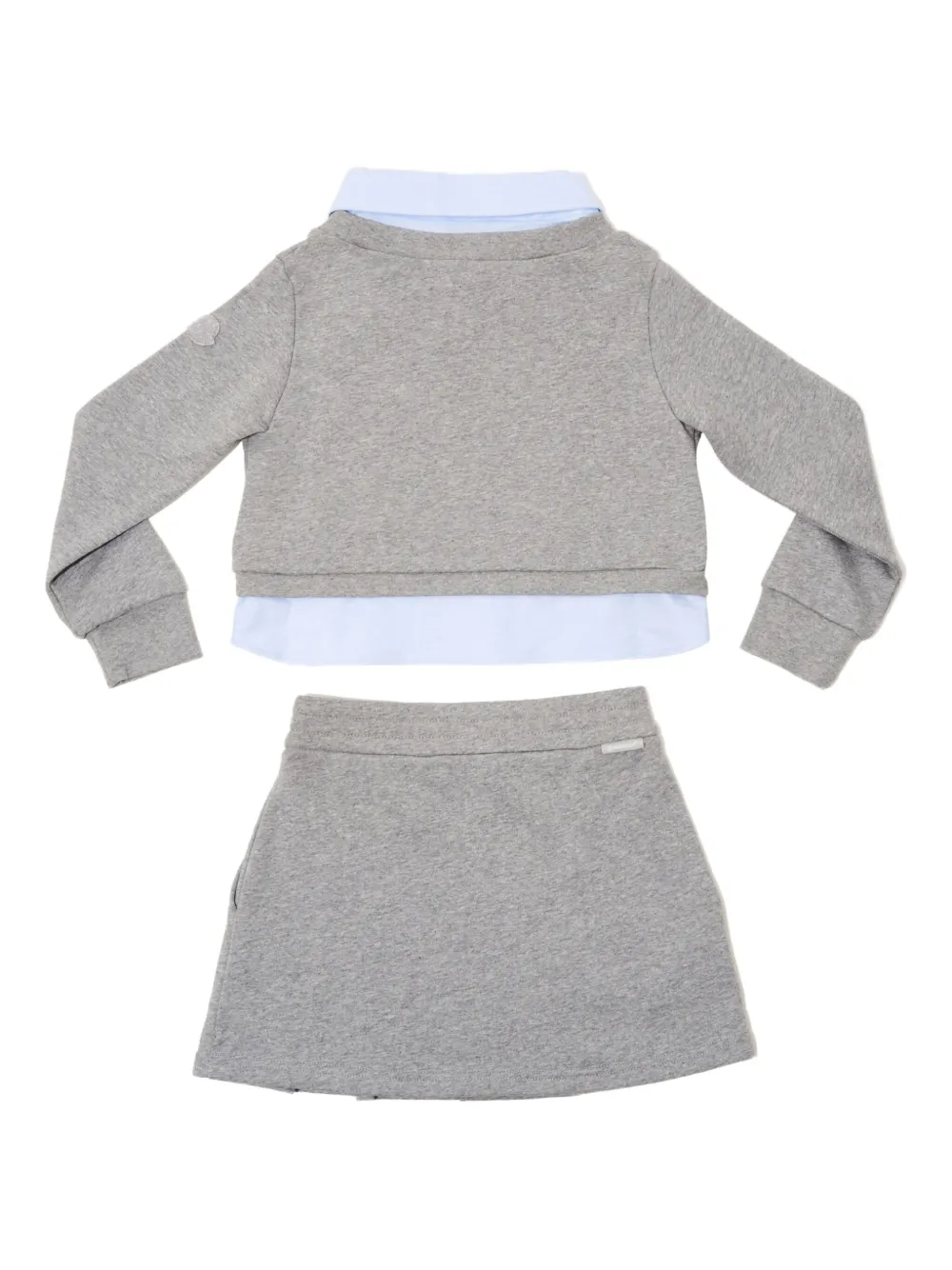 Moncler Enfant Katoenen set Grijs