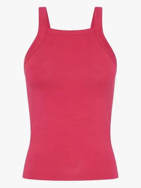 One Teaspoon Smiles print tank top
